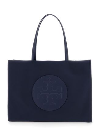 Tory Burch Navy Blue Ella Tote