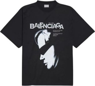 Balenciaga Hombre, Camisetas, Negro, Talla: XS