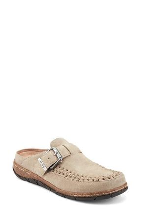 Earth Eileen Suede Clog in Taupe at Nordstrom, Size 7.5
