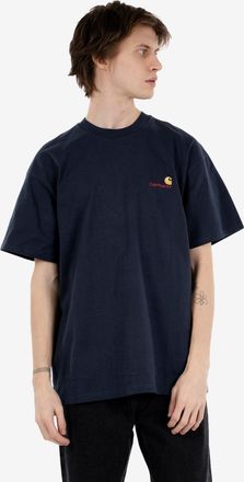 Carhartt Work in Progress S/S American Script T-Shirt deep night