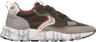Voile Blanche Club01 Sneaker - Heren - Schoenen - Grijs - Maat: 44 EU Leer