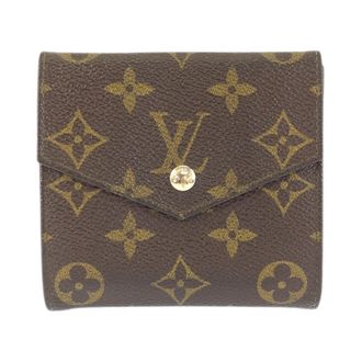 Louis Vuitton Brown Monogram Monogram Wallet (Tri-Fold) (Pre-Owned)