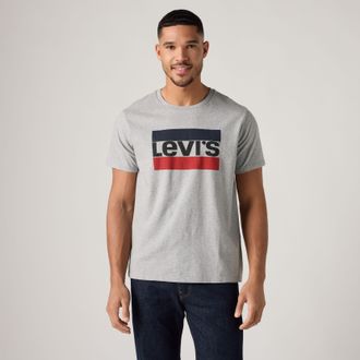 Levi's Sportswear Graphic T Shirt - Mens - 2XL - Grey