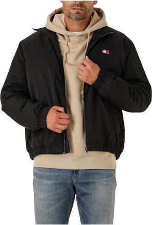 Tommy Jeans Essential Padded Jacket Ext - Heren - Zomerjassen - Zwart - 3XL - Leer - Jassen