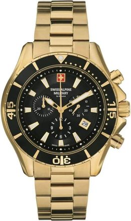 Swiss Alpine Military Herenhorloge 7040.9117 - Heren - Horloges - Zwart - ONE Size - Accessoires