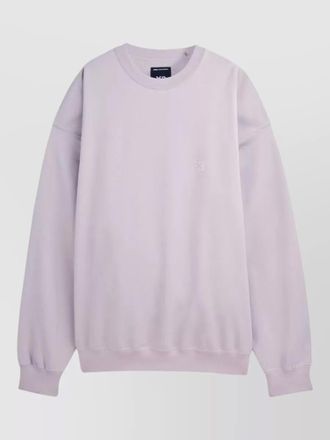 Yohji Yamamoto logo crew neck knitwear long sleeves