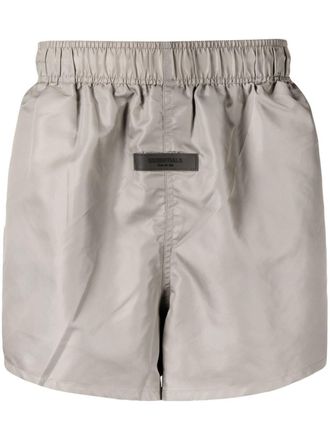 Fear of God front-logo techical track pants - Neutrals