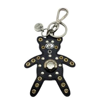 Prada Pre-owned Accessories, female, Black, Size: ONE SIZE Pre-owned Keyring
