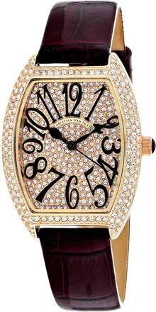 Christian Van Sant Womens Rose gold dial Watch
