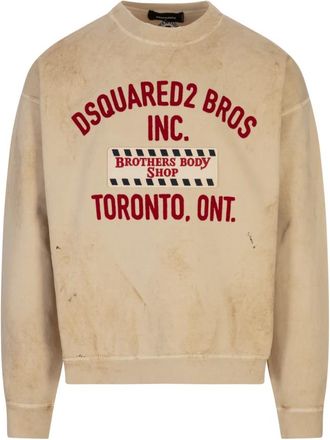 Dsquared2 Hombre, Sudaderas, Marrón, Talla: S