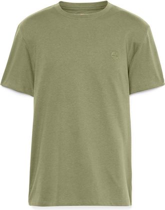 Timberland T-Shirt TIMBERLAND DUNSTAN RIVER Short Sleeve Tee, Herren, Gr. XXL, sage, Single Jersey, Obermaterial: 100% Baumwolle, Rundhals, Shirts T-Shirt