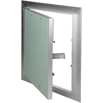 ECD Germany Ecd Germany Puerta De Inspecci&oacute;n Revisi&oacute;n 250x300mm Cart&oacute;n De Yeso Inserto Gk 12,5mm Marco De Aluminio Solapa De Mantenimiento Tapa De Limpieza Panel 