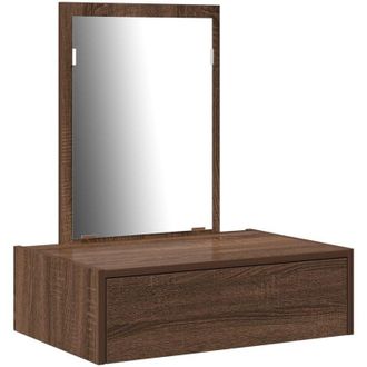 vidaXL Vidaxl - Dressing Table Brown 60 x 40 x 70 cm Engineered wood
