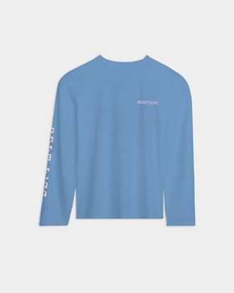 Salt Life Salty Scenes SLX Performance Long Sleeve Shirt in Harbor Blue Heather at Nordstrom, Size X-Large