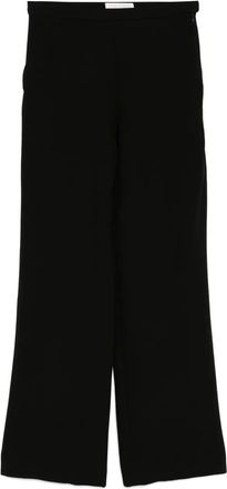 Saiid Kobeisy Pantaloni sartoriali a fiori - Nero