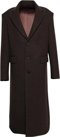 Wardrobe.NYC Cappotto monopetto - Marrone
