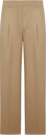 Ami TAILORED COTTON TROUSERS WITH PENCES - Ami Paris - Man