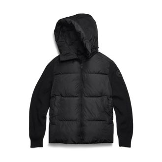 Canada Goose Down Jackets, male, Black, XL, HyBridge Grove Knit Hoody