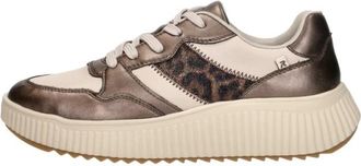 Rieker Sneakers Laag - Dames - Sneakers - Veelkleurig - 43 EU - Leer - Schoenen