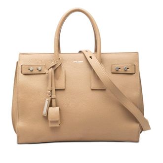 Saint Laurent Pre-owned Saint Laurent Small Grained Calfskin Supple Sac De Jour Satchel Ladies LM9RPAPUSME98TLM