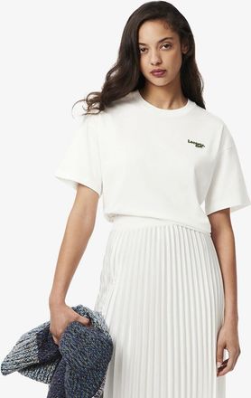 Lacoste T-shirt met korte mouwen en ronde hals