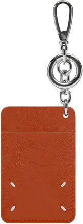 Maison Margiela stitching keyring card - Orange