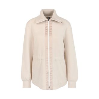 Marc Cain Smoke Cream Jersey Jas - Dames - Jassen - Grijs - Maat: M Jersey