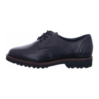 Sioux Gestreepte schoenen - Dames - Schoenen - Zwart - Maat: 37 EU Leer