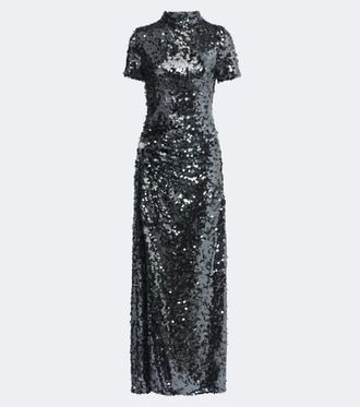 CHRISTOPHER ESBER Opaline sequined gown