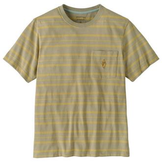 Patagonia MW Water People Mark Pocket Tee T-Shirt f&uuml;r Herren | beige