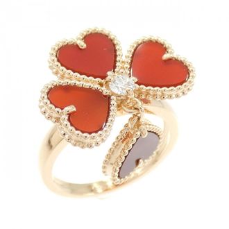 Van Cleef & Arpels Pink Gold (18K) Band Ring (Pre-Owned)