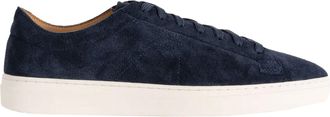 HUGO BOSS Mens KIERAN TENN WCSD TRAINER DARK BLUE - Navy Cotton - Size UK 10