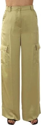 Marella Donna, Pantaloni, Verde, M, new
