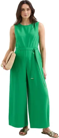 Phase Eight Marta Wide Leg Jumpsuit in Green at Nordstrom, Size 10