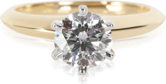 Tiffany & Co. Pre-Owned Tiffany & Co. 1 ct Round Brilliant Diamond Engagement Ring