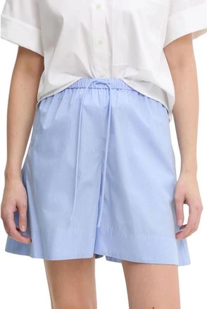 By Malene Birger Korte Broeken, Dames, Blauw, L, Katoen, Ifeion Shorts