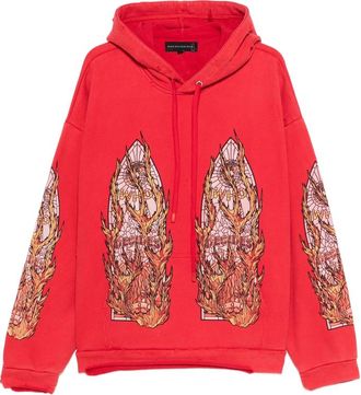 Who Decides War by Ev Bravado Drawstring-fastening Hoodie