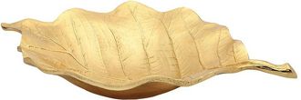 Alice Pazkus Leaf Shaped Bowl With Vein Design