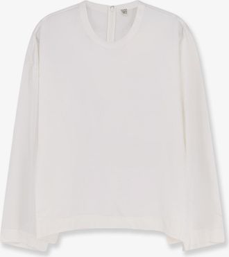 Toteme Top Boxy in satin - TOTEME - gender_Woman