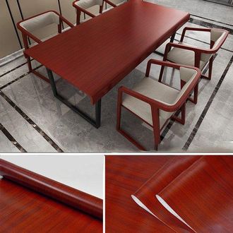 OEM Cinta Papel Autoadhesiva Aspecto Madera Muebles, Rollo Pvc, Adhesivo Decorativo Cocina, Adhesivos Decorativos Revestimiento Pintado, 40 Cm X 2 M