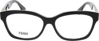 Fendi Stijlvolle zonnebril voor een modieuze look - Dames - Brillen - Zwart - ONE Size - Accessoires