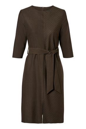 Mart Visser Ziana Lurex Jurk Bruin