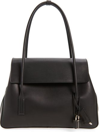 Tom Ford Medium Leather Shoulder Bag in Black at Nordstrom