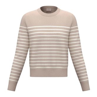 Emme Di Marella Emme DI Marella, Dames, Truien, Beige, Maat: XL Wol