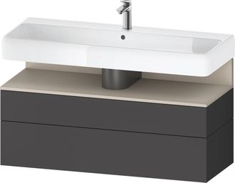 Duravit Qatego Mueble Bajo Lavabo, 1 Extra&iacute;ble Y 1 Caj&oacute;n, - Duravit