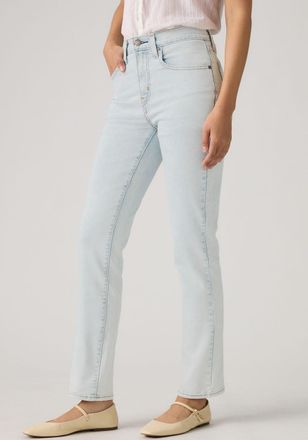 Levi's Straight-Jeans LEVIS 724 HIGH RISE STRAIGHT, Damen, Gr. 26, L&auml;nge 30, would you be mine, Denim/Jeans, Obermaterial: 81% Baumwolle, 18% Polyester, 1% E