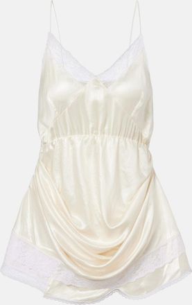 Magda Butrym Lace-trimmed minidress