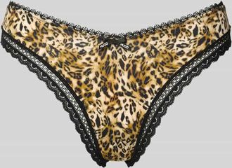 HUGO BOSS String mit Label-Detail Modell UNIQUE in Beige, Größe XL