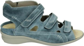 Durea Dames, Schoenen, Blauw, Maat: 38 1/2 EU Leer