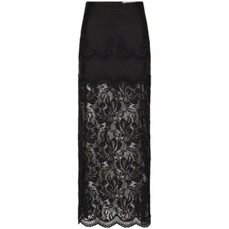 Paco Rabanne Maxi Skirts, female, Black, XS, Maxi Skirt